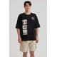 thumbnail image 4 of Polera Hombre Print Oversize Negro - ll, 4 of 6