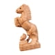 thumbnail image 3 of Estatua De Caballo De Madera Tallada A Mano, Estatua De Caballo Para Dormitorio, Gabinete, Sala De Estar, 3 of 5