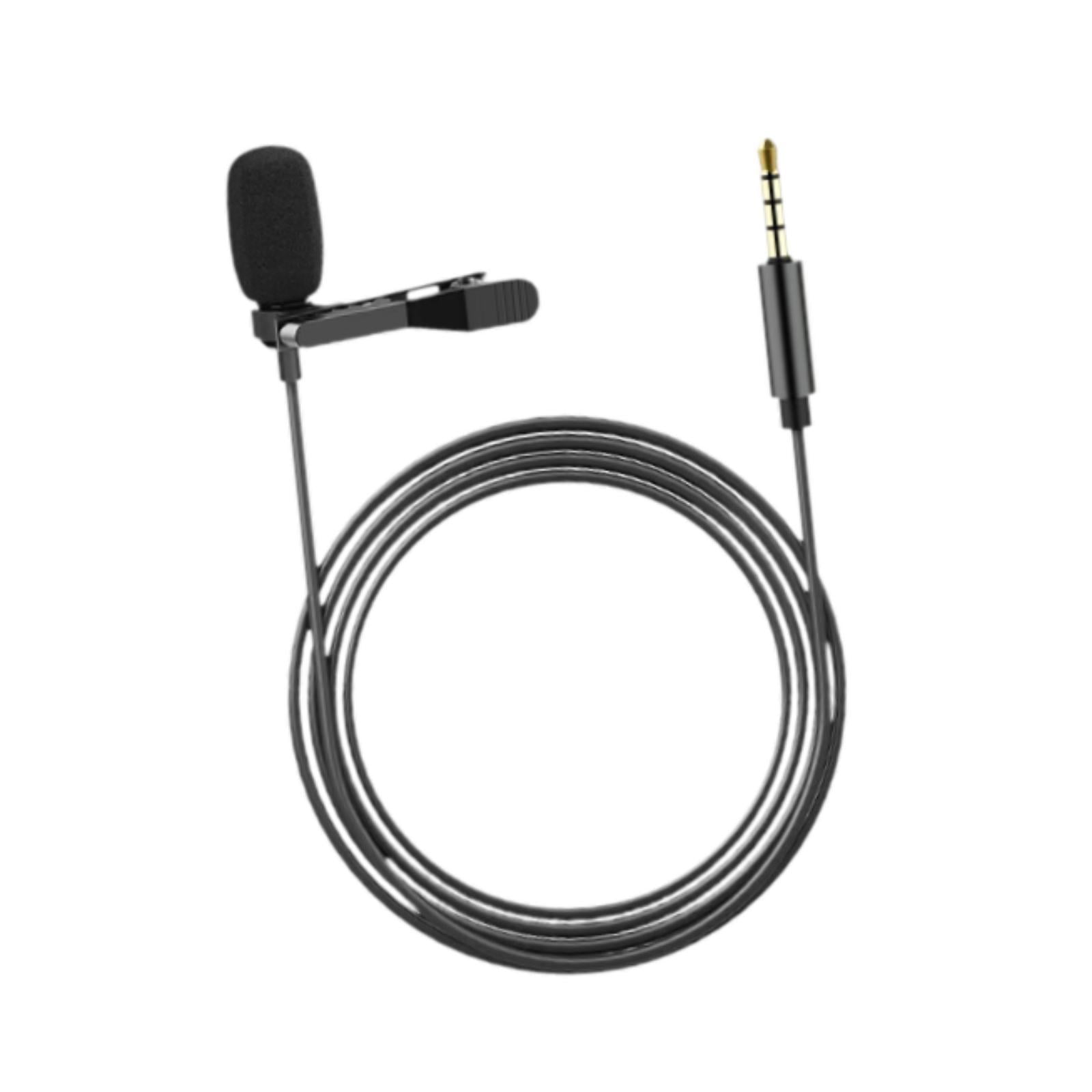 Bothyi - Micéndica De Solapa De Reducción De Ruido De Micrófono Para Solapa Para Entrevista De Vlogger De Transmisión En Vivo