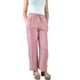 thumbnail image 2 of Palazzo Verano Tipo Lino Pantalón Mujer Algodón Cintura Elasticada 615, 2 of 4