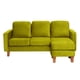 thumbnail image 1 of Seccional Venecia Intercambiable Tela Velvet Pistacho, 1 of 5
