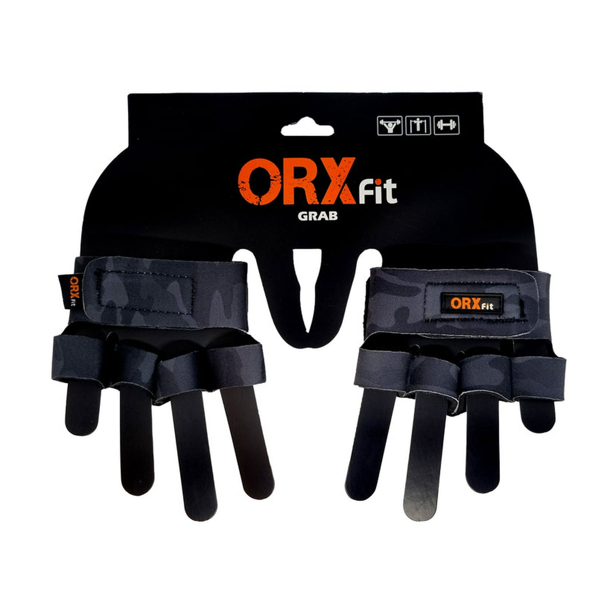 Orxfit - Guantes Grab Hombre Camo Negro