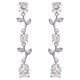 thumbnail image 1 of Aretes Believe by Brilliance Plateado CZ Rama Colgante, 1 of 3