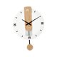 thumbnail image 1 of Reloj Oscilante De Madera Para Colgar En La Pared, Funciona Con Pilas Para Cocina, Números Romanos Versátiles, 1 of 5
