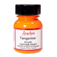 Pintura Acrílica Angelus Para Cuero, Color Mandarina, 30 Ml (Paquete De 1)