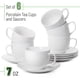 thumbnail image 2 of Juego de 6 tazas blancas de cappuccino Brew To A Tea, 240 ml, 2 of 8