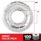 thumbnail image 2 of Forros para quemadores de gas Stock Your Home, papel de aluminio, paquete de 100, 2 of 7
