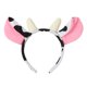 thumbnail image 1 of Diadema Broeify de Orejas y Cuernos de Vaca de Peluche, 1 of 6