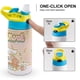 thumbnail image 4 of Cinnamoroll Botella de Agua con Tapa Pop Top de Un Toque, Acero Inoxidable, a Prueba de Fugas, para Deportes, Botella Infantil azul 12 oz, 4 of 6