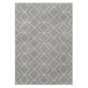 Modalfo - Alfombra Kashan King Gris Claro 244 X 305 Cm