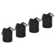 thumbnail image 1 of Bolsa para Lentes de Cámara Uxcell, Bolsa con Cordón de 3.5" ID x 5.5" H con Neopreno Protector Grueso Negro 4Pack, 1 of 7