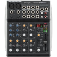 Mezclador De Streaming Analógico Behringer Xenyx 1002Sfx De 10 Canales
