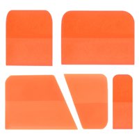 Magideal - 5 Piezas Ppf Escurridor Accesorios Para Instalación De Película Protectora De Automóviles Kit Raspar Tpu Durabilidad Fácil De Usar Adecuada Para Cambi Naranja