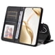 thumbnail image 3 of Funda Billetera para Honor 200 con Porta Tarjetas y Soporte Ajustable Negro, 3 of 5