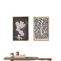 Genérico - Cuadro Decorativo Hojas 70X50 Cm