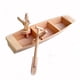 thumbnail image 3 of Modelo De Barco De Madera Estatuas De Madera Esculturas Figuras Decoraciones Marine Beach, 3 of 5