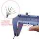 thumbnail image 5 of Fishing Leader Wire UncleSportinfof, 30 unidades, 100 libras, acero inoxidable, 5 of 6