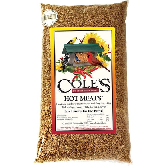 Carnes calientes Bird Seed COLE'S HM10, paquete de 4,5 kg