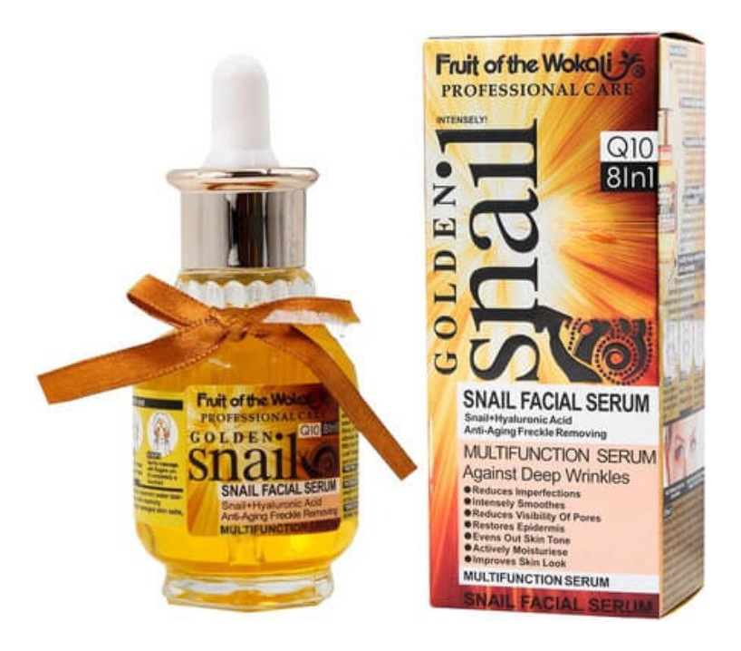 Genérico - Set 5 Serum Facial Baba Caracol Hidrata Ac Hialuronico Lau