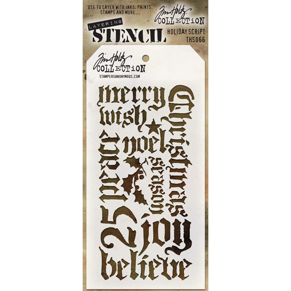 Plantilla troquelada en capas Stampers Anonymous THS066 10,5 x 22 cm