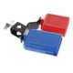 thumbnail image 2 of Juego de batería de sonido alto y bajo, juego de campana para hacer ruido de percusión, accesorio de juego de campana de doble montaje , estilo A, 2 of 5