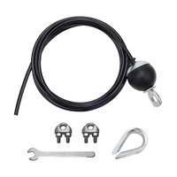 Ioensy - Cable De Acero De Repuesto Para Gimnasio, Cuerda De Alambre Para Equipo De Fitness, Entrenamiento, Ejercicio, 3,5 M