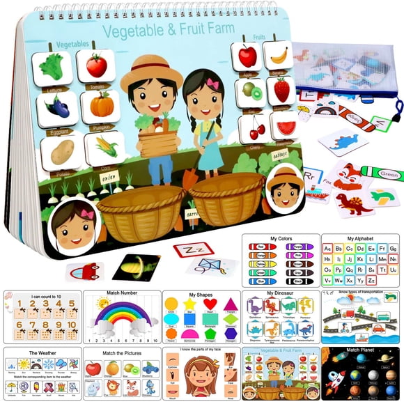 Juguetes Educativos Sensoriales Para Autismo Montessori De Busy Book