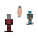 thumbnail image 5 of Set 3 Figuras 6 Cms Toppeez Minecraft - Saqueador, 5 of 5