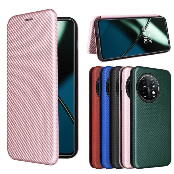 Funda Flip para FOXDOCK OnePlus 11 5G - Funda magnética de negocios, funda protectora delgada