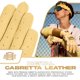 thumbnail image 2 of Guantes de bateo de béisbol Franklin Sports CFX Pro Vanilla/Gold, 2 of 7