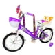 thumbnail image 3 of Bicicleta Aro 16 Infantil Con Peluchero Lila Fnsx, 3 of 6