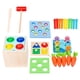 thumbnail image 1 of Juguete De Madera Para Martillar, Educación Temprana Interactiva Para Niños Pequeños, Niñas Y Niños, 1 of 5