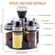 thumbnail image 2 of Set dispensador de aceite Mlici de 6 botellas con soporte giratorio 360°, 2 of 9