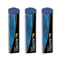 Pack 3 Tubos Mina Hb Polímero 0.5, 0.7 O 0.9Mm 12 Unid. Lavoro Gris Oscuro