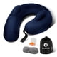 thumbnail image 1 of Almohada inflable de viaje BLABOK con soporte de 360°, color azul, 1 of 7