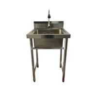 Dhi - Lavafondos 60X60 Industrial Acero Inox.