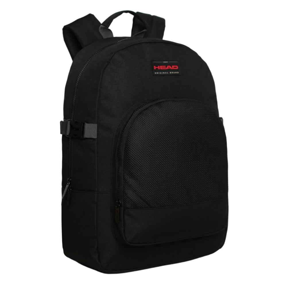 Mochila Compacta Escape Negra Rojo Head