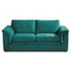 thumbnail image 3 of Sofa Ancona 3 C Tela Velvet Turquesa, 3 of 7