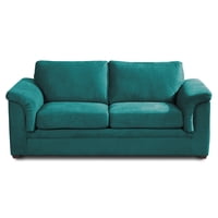 Latam Home - Sofa Ancona 3 C Tela Velvet Turquesa