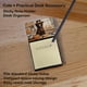 thumbnail image 2 of Dispensador recargable con soporte para notas adhesivas Chocolate Lab Fall, 2 of 7