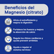 thumbnail image 3 of Citrato De Magnesio Natural 180 Cápsulas 1200mg (Pack 2x90), 3 of 5