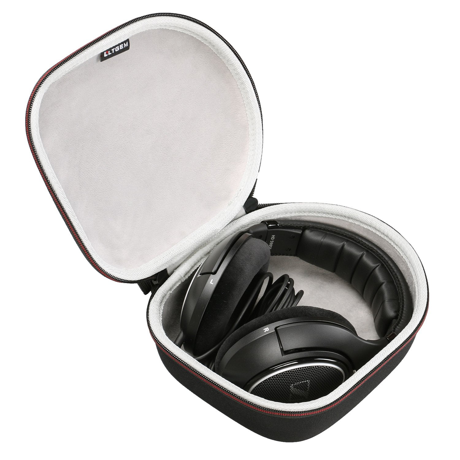 Funda Para Auriculares L Ltgem Compatible Con Sennheiser Hd 280 Pro/599/600/660s2/569/490 Pro/620s/599 Se