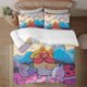 thumbnail image 1 of Bravest Woriors 3-Piece Bedding Set For Kids Boys Girls Adult Cartoon Warm Cute Fashion Holiday Present Gift Bed Sheets, 1 of 5