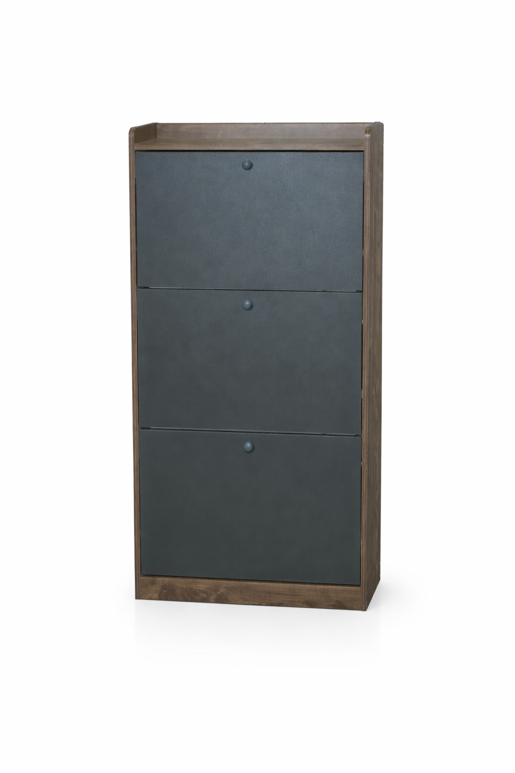 Space Home - Zapatero Velux Gris Marrón 18 Pares Orden Y Diseño Moderno