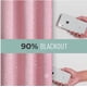 thumbnail image 2 of Cortina Infantil Semi Blackout 1 Paño Rosa Claro, 2 of 3