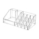 thumbnail image 4 of Organizador de maquillaje, soporte para brillo de labios, organizador de 16 rejillas, decoración acrílica para tocador, encimera, tubos de lápiz labia, 4 of 5
