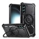 thumbnail image 1 of For Samsung Galaxy S23 S22 S21 Ultra S23 Plus Case Metal Kickstand Magnetic Case , Heavy Duty Bumper Shockproof Phone Case, 1 of 5