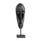 thumbnail image 2 of Estatua De Máscara Africana, Adorno De Mesa De Resina Tallado A Mano Para Estante De Oficina Y Hogar, 12x7,5x41,5 Cm, 2 of 5