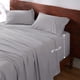 thumbnail image 1 of Juego de sábanas Bedsure Deep Pocket King, gris claro, 4 piezas, 1 of 8