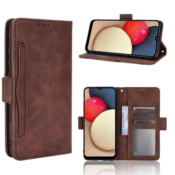 Funda Tipo Billetera FOXDOCK para Samsung Galaxy A03S – Tapa Flip con Tarjetero
